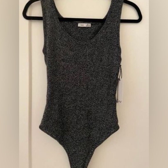 Dex black sparkle bodysuit - Picture 5 of 10